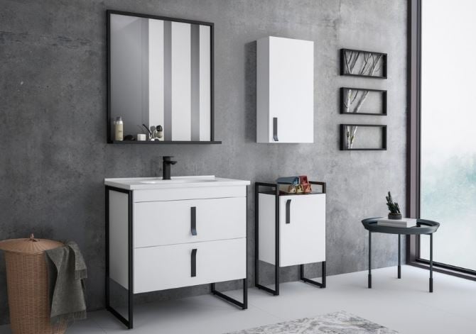 Orka Modena 80 cm Banyo Dolabı